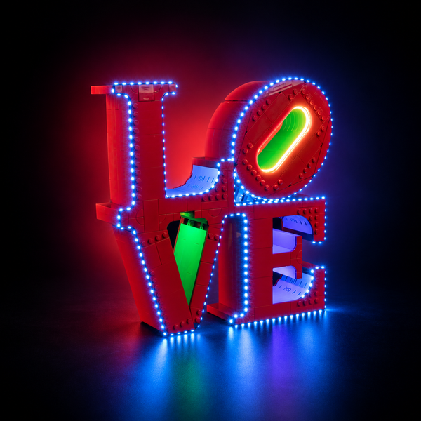 Light Kit Compatible with LEGO® LOVE Set 31214