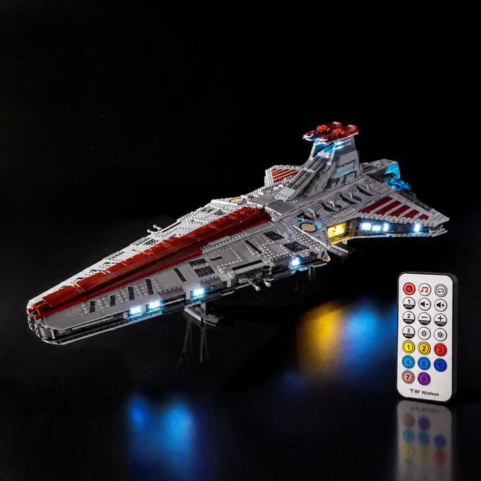 Light Kit Compatible with LEGO® Venator-Class Republic Attack Cruiser Set 75367