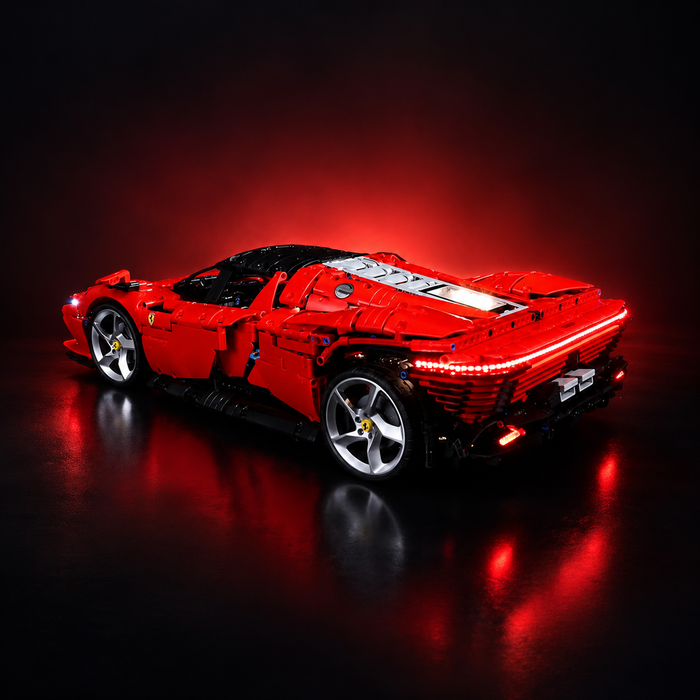Light Kit Compatible with LEGO® Technic™ Ferrari Daytona SP3 Set 42143