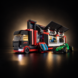 Light Kit Compatible with LEGO® F1 Truck with RB20 & AMR24 F1 Cars Set 60445