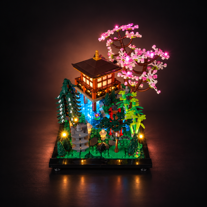 Light Kit Compatible with LEGO® Tranquil Garden Set 10315