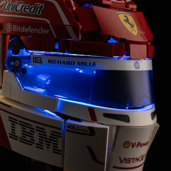 Light Kit For LEGO® Scuderia Ferrari HP Charles Leclerc Helmet #43014