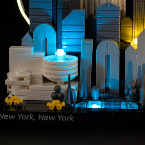 Light Kit for LEGO New York New York 21066 - detail