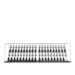 80 LEGO Minifigures Wall Display Case - brickzonehub