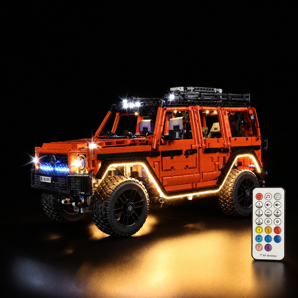 Light Kit Compatible with LEGO® Mercedes-Benz G 500 PROFESSIONAL Line Set 42177