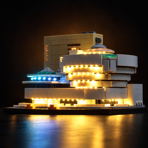 Light Kit Compatible with LEGO® Solomon R. Guggenheim Museum Set 21035