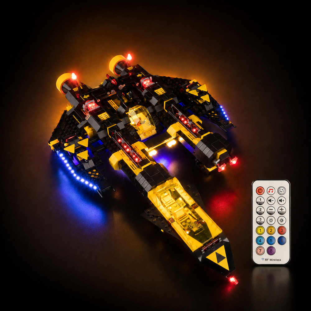 Light Kit For LEGO® Blacktron Renegade #10355