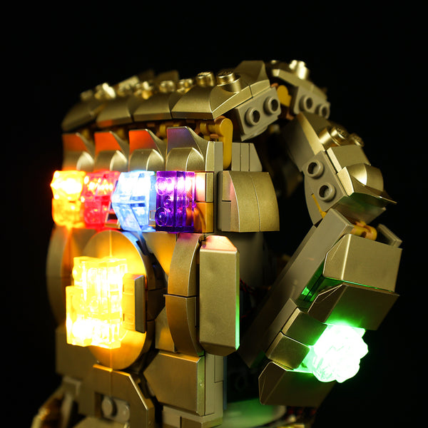 Light Kit Compatible with LEGO® Infinity Gauntlet Set 76191