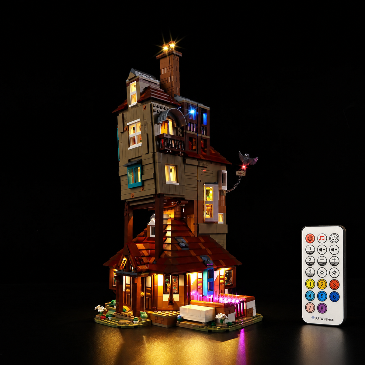 Light Kit Compatible with LEGO® The Burrow – Collectors' Edition Set 76437