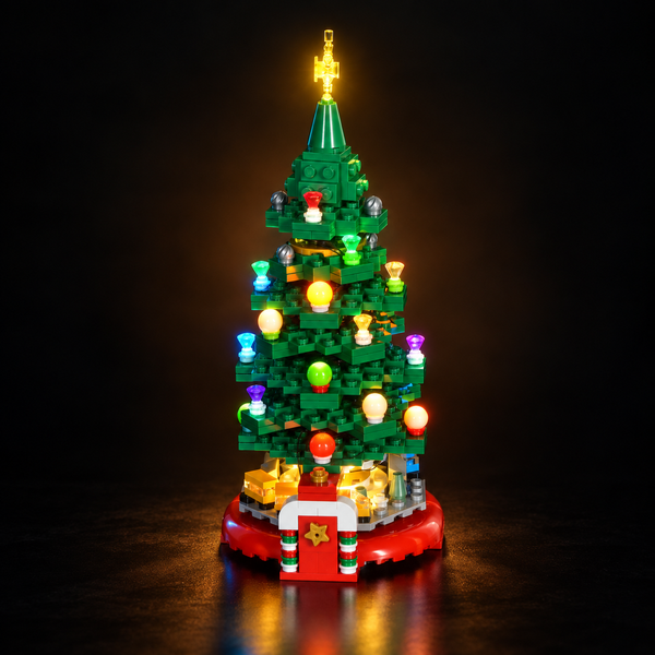 Light Kit Compatible with LEGO® Christmas Tree Set 40338