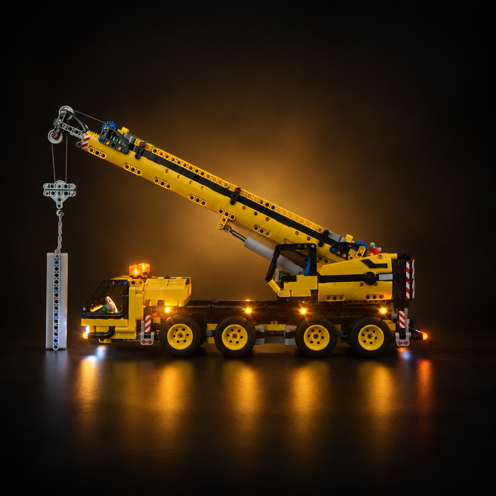 Light Kit Compatible with LEGO® Technic Mobile Crane Set 42108