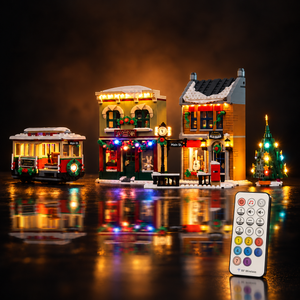 Light Kit Compatible with LEGO® Holiday Main Street Set 10308
