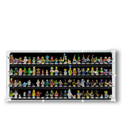 92 LEGO Minifigures Wall Display Case - brickzonehub