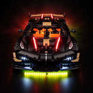 Light Kit Compatible with LEGO® Koenigsegg Sadair's Spear Megacar Set 42232