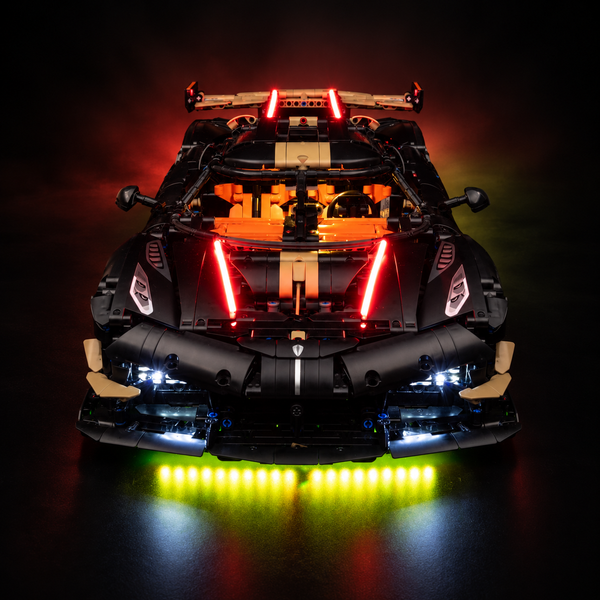 Light Kit Compatible with LEGO® Koenigsegg Sadair's Spear Megacar Set 42232