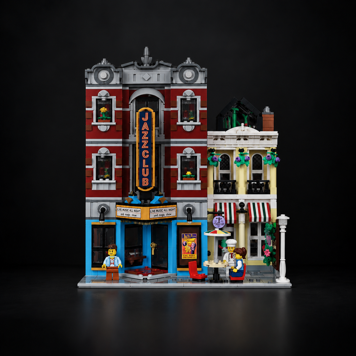 Light Kit Compatible with LEGO® Jazz Club Set 10312