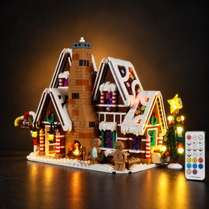 Light Kit Compatible with LEGO® Gingerbread House Set 10267