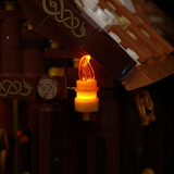 Light Kit Compatible with LEGO® Ideas Viking Village Set 21343
