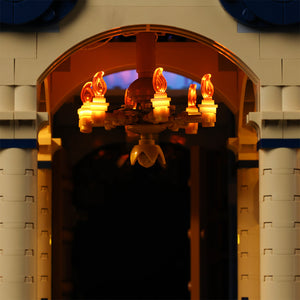 LEGO Disney Castle 43222 battery box power option