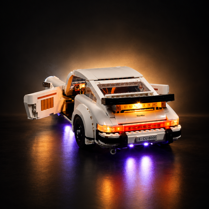 Light Kit Compatible with LEGO® Porsche 911 Turbo/Targa Set 10295