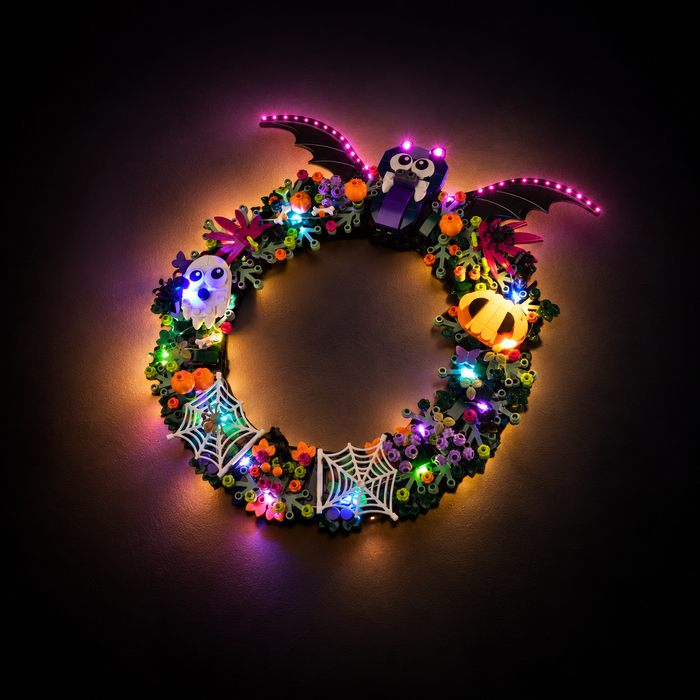 Light Kit Compatible with LEGO® Halloween Wreath Set 40825
