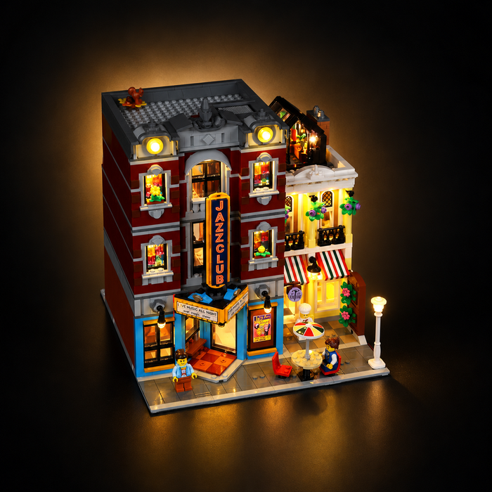 Light Kit Compatible with LEGO® Jazz Club Set 10312