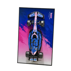 Wall Display Frame for CaDA Alpine Formula 1 A525
