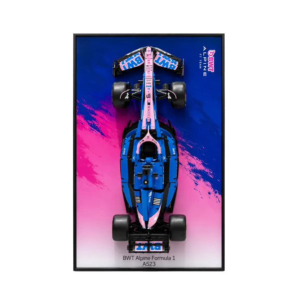 Wall Display Frame for CaDA Alpine Formula 1 A525