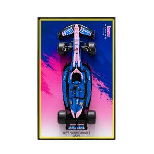 Wall Display Frame for CaDA Alpine Formula 1 A525