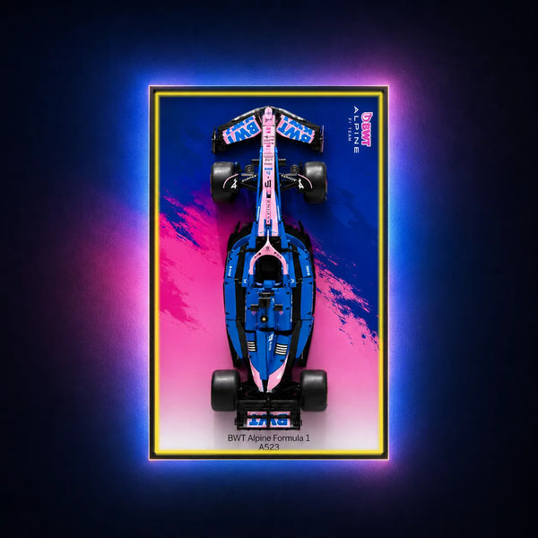 Wall Display Frame for CaDA Alpine Formula 1 A525