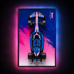 Wall Display Frame for CaDA Alpine Formula 1 A525