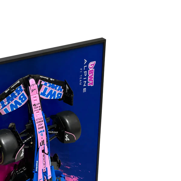 Wall Display Frame for CaDA Alpine Formula 1 A525