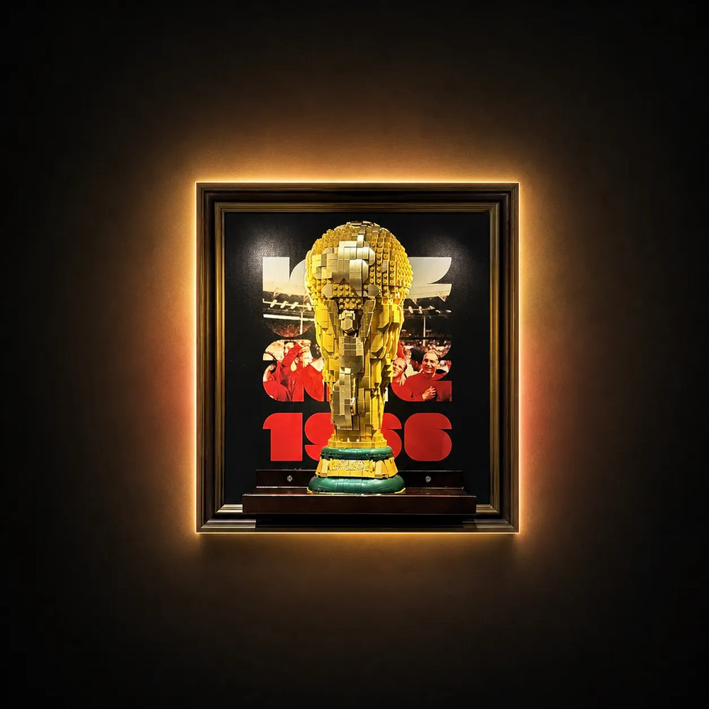 Active View Wall Display Frame for LEGO® FIFA World Cup™ Official Trophy 43020 -brkox