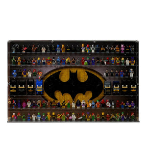 124 LEGO DC Minifigures Wall Display Case
