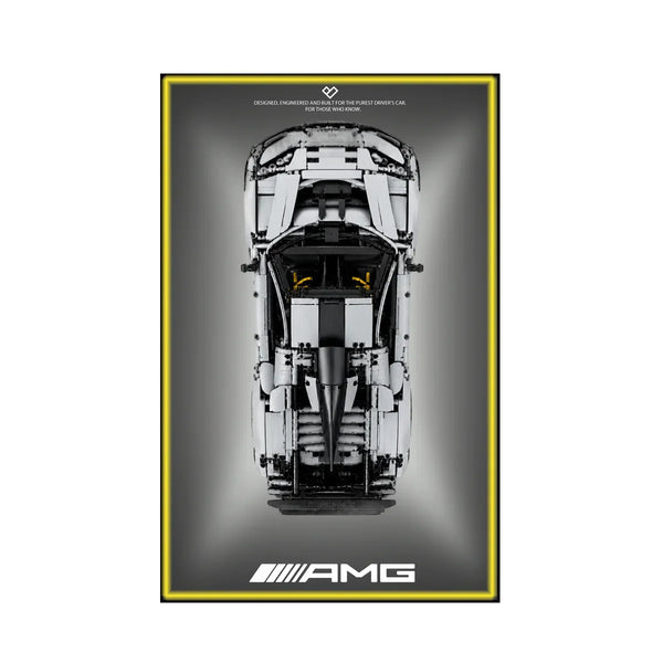 Wall Display Frame for CaDA Mercedes-AMG ONE