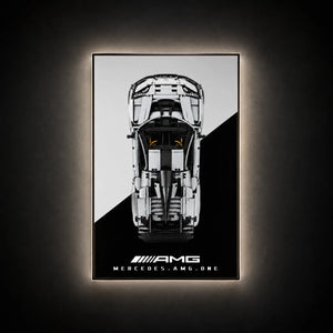 Wall Display Frame for CaDA Mercedes-AMG ONE