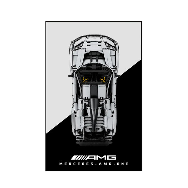 Wall Display Frame for CaDA Mercedes-AMG ONE
