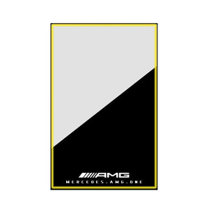 Wall Display Frame for CaDA Mercedes-AMG ONE