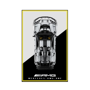 Wall Display Frame for CaDA Mercedes-AMG ONE