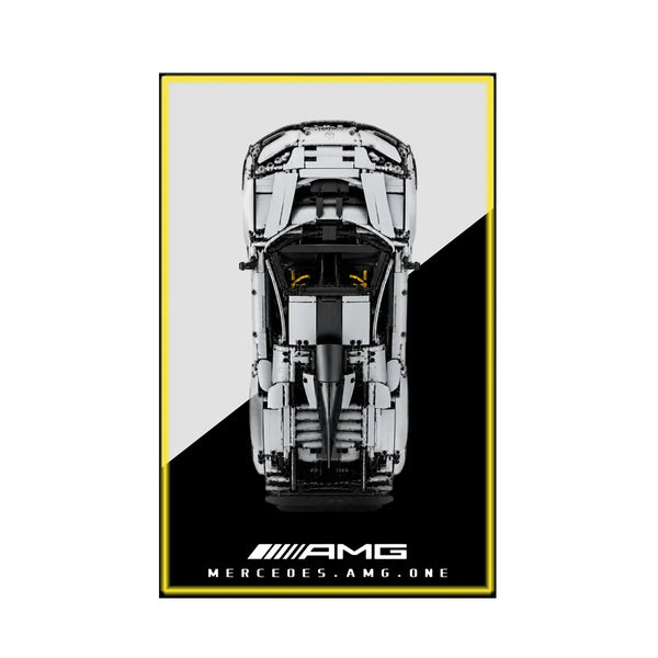 Wall Display Frame for CaDA Mercedes-AMG ONE