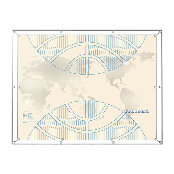 "Display Your LEGO® Douglas™ DC-3™ PAN AM® Airliner 11378 in Wall Display Case"