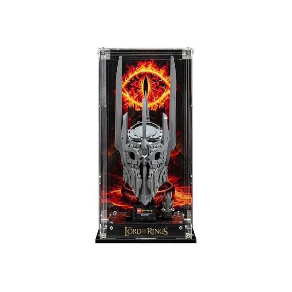 Acrylic Display Case for LEGO® Icons The Lord of the Rings: Sauron's Helmet 11373