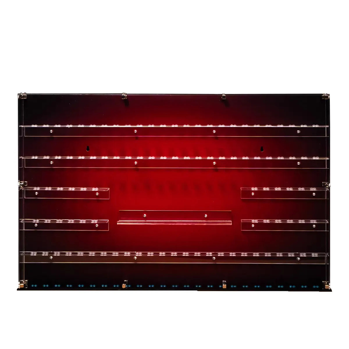 Wall Display Case for Up to 124 LEGO® Minifigures - View 5 - brkox
