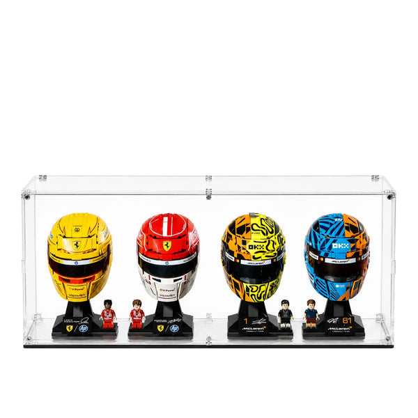 Wall Display Case for LEGO® Editions 4-in-1 Helmet Series 43014/43022/43017/43023