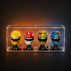Wall Display Case for LEGO® Editions 4-in-1 Helmet Series 43014/43022/43017/43023