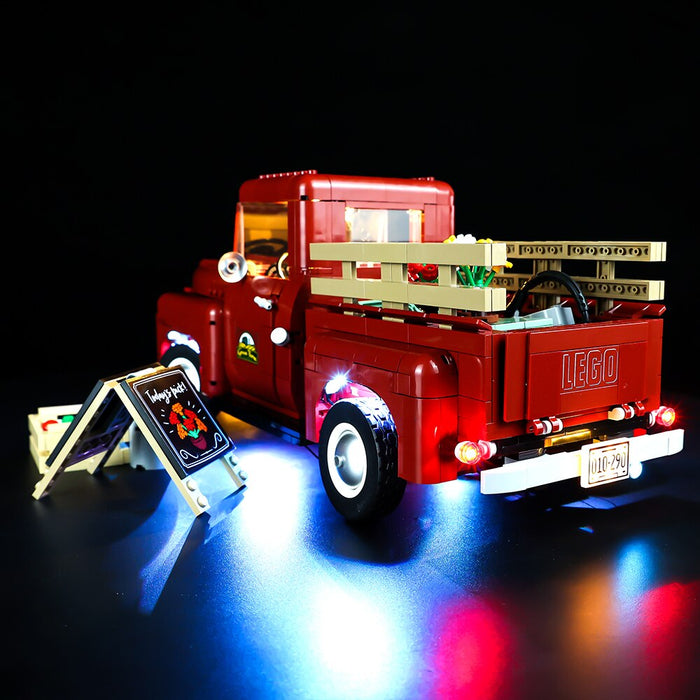 Light Kit Compatible with LEGO® Pickup Truck Set 10290