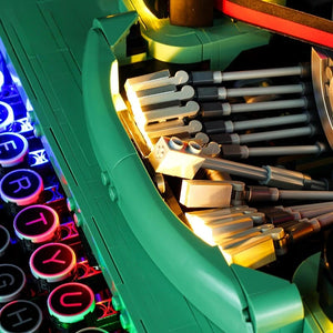 Light Kit Compatible with LEGO® Mechanical Typewriter Set 21327