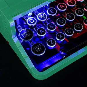 Light Kit Compatible with LEGO® Mechanical Typewriter Set 21327