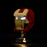 Light Kit Compatible with LEGO® Iron Man Helmet Set 76165