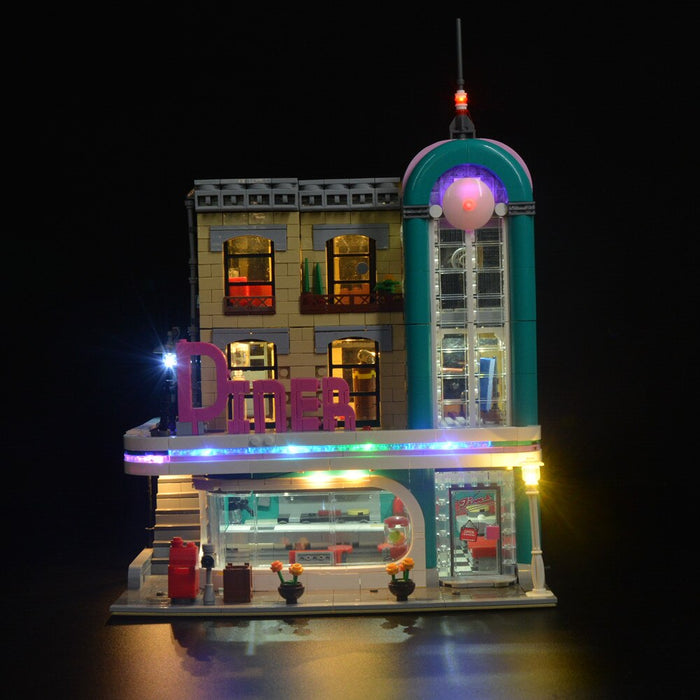 LEGO 10260 light kit detail 3